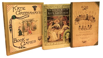 Lot 352 - KATE GREENAWAY: 3 Titles: JANE AND ANNE TAYLOR:...