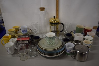 Lot 116 - Mixed Lot: Various assorted mugs, coffee...