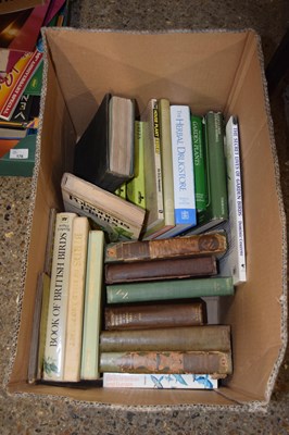 Lot 177 - One box of books wildlife, gardening and other...