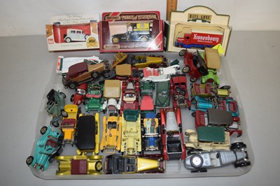 Lot 148 - Tray of various assorted toy vehicles