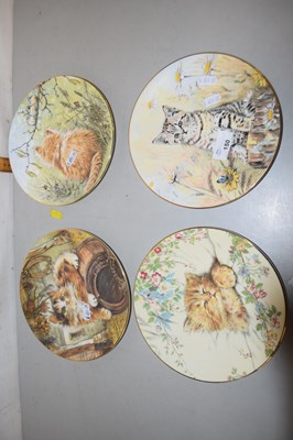 Lot 150 - Four Royal Worcester Country Kitty Classics...