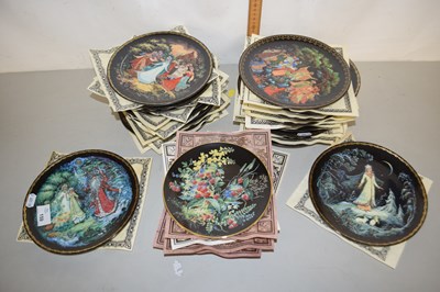 Lot 159 - Collection of modern Russian wall plates...