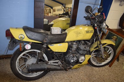 Lot 201 - A Yamaha 550cc motorcycle, registration...