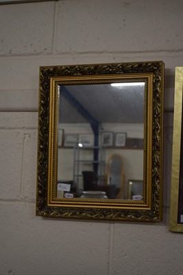 Lot 234 - Modern wall mirror in gilt effect frame