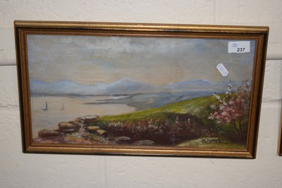 Lot 237 - Morelli, study of a lake scene, watercolour