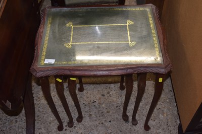 Lot 255 - A nest of three tables