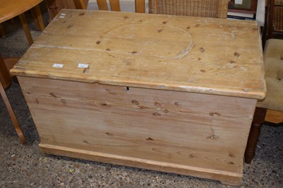 Lot 303 - Victorian pine blanket box