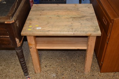 Lot 334 - A small rectangular two tier table