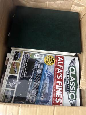 Lot 530 - A box of Classic Car magazines