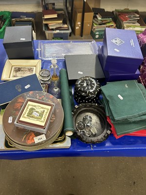 Lot 554 - Large Mixed Lot: Boxed Edinburgh Crystal...