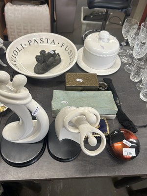 Lot 570 - Mixed Lot: Various assorted dinner wares, Kim...