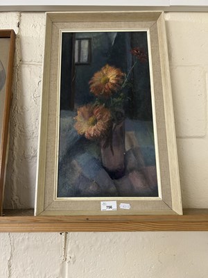 Lot 756 - 20th Century School still life study of a vase...