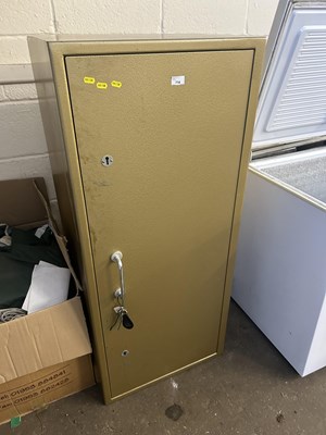 Lot 714 - Floor standing metal safe