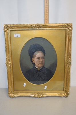 Lot 42 - Victorian school portrait study of an elderly...