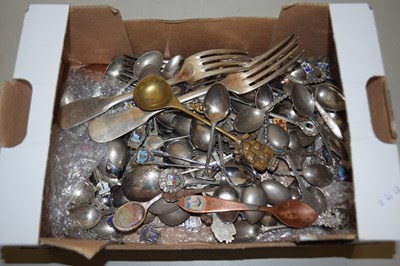 Lot 55 - Box of various collectors spoons and others