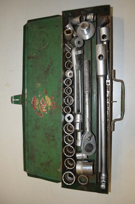 Lot 72 - A cased socket set