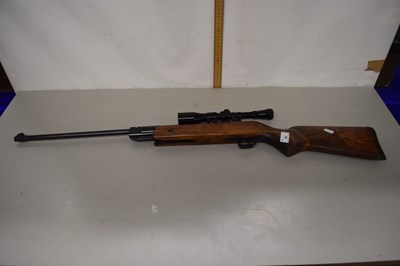 Lot 66 - A Hungarian air rifle with scope