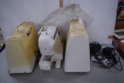 Lot 143 - Three Brother electric sewing machines