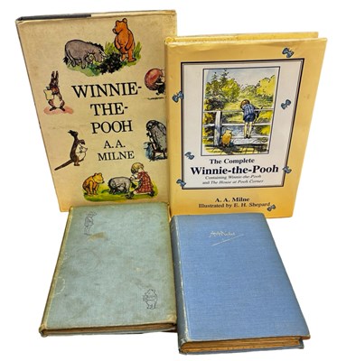 Lot 377 - A A MILNE: 4 Titles: WHEN WE WERE VERY YOUNG,...