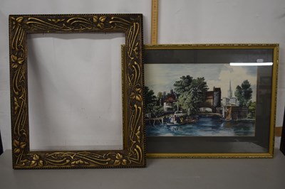 Lot 175 - G Roberts, study of Pulls Ferry, Norwich...