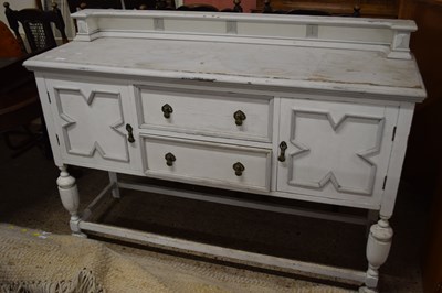 Lot 263 - A painted sideboard