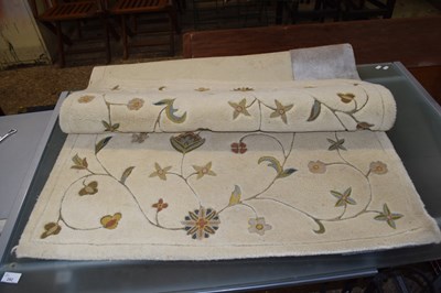 Lot 293 - A John Lewis Georginia cream rug, 150 x 90 cm