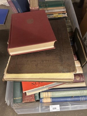 Lot 539 - One box of mixed books