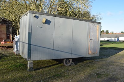 Lot 352 - A portable building site office