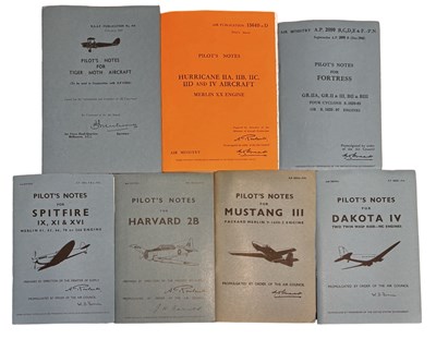 Lot 1132 - A collection of facsimile Pilot's notebooks,...