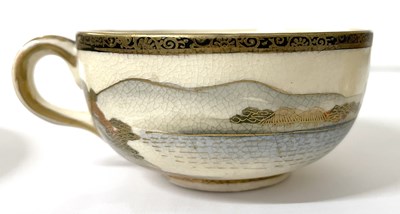 Lot 254 - A Satsuma vase of quatre foil shape, Meiji...