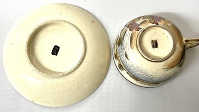 Lot 254 - A Satsuma vase of quatre foil shape, Meiji...