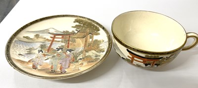 Lot 254 - A Satsuma vase of quatre foil shape, Meiji...