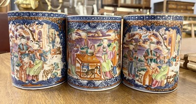 Lot 258 - Group of three 18th Century Chinese Export...