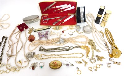 Lot 347 - Mixed Lot of costume jewellery including...