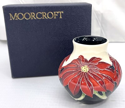 Lot 337 - A vase in the Scarlett pattern by Nicola...