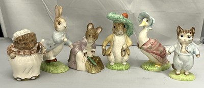 Lot 362 - Group of Beswick gold script BP9B figures...