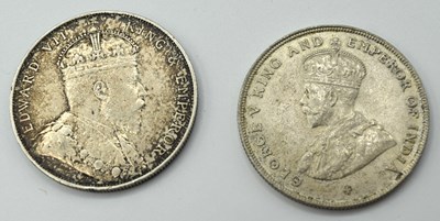 Lot 237 - ERVII 1909 Straits Settlement silver dollar...