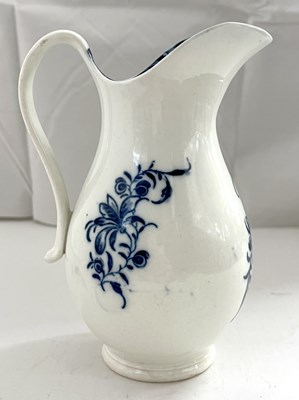 Lot 456 - An 18th Century Worcester porcelain jug with...