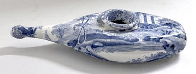 Lot 461 - An early 19th Century pap boat with printed...