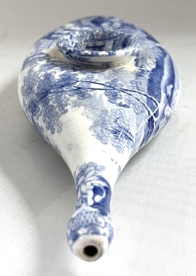 Lot 461 - An early 19th Century pap boat with printed...