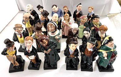 Lot 477 - A complete set of Royal Doulton Dickens...