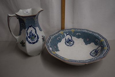 Lot 148 - A Hancock & Sons wash bowl and jug