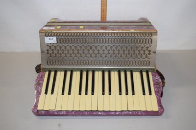 Lot 190 - An Italian piano accordion