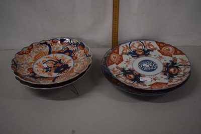 Lot 195 - Four various late 19th Century Imari chargers