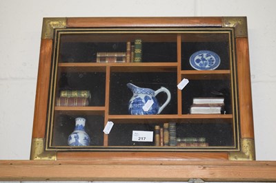 Lot 217 - Modern framed display group of reproduction...