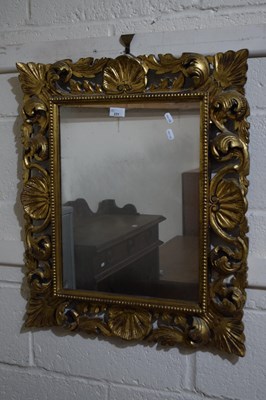 Lot 231 - 20th Century gilt framed wall mirror with...