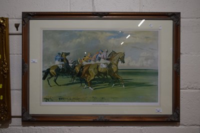 Lot 233 - Coloured print after Munnings