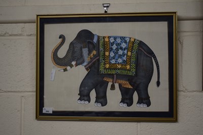 Lot 253 - A study of an Indian elephant, modern,...