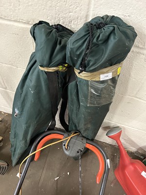 Lot 706 - Two folding camp chairs