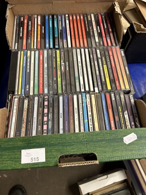 Lot 515 - Box of assorted CD's